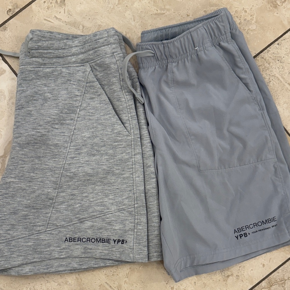 Abercrombie & Fitch Gray Casual Shorts